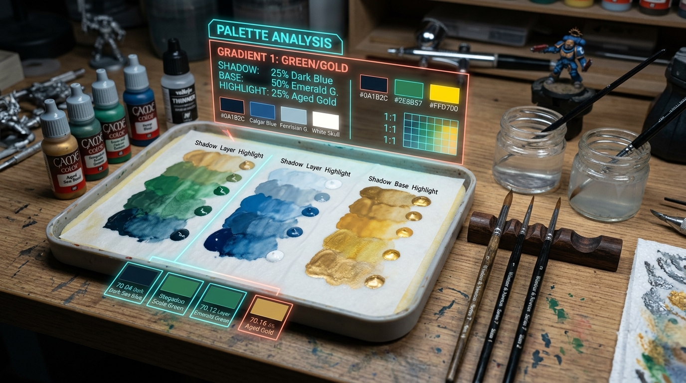 Wet Palette Paint Conversion Lab